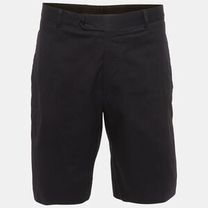 Prada Blue Cotton Chino Shorts Xxxl